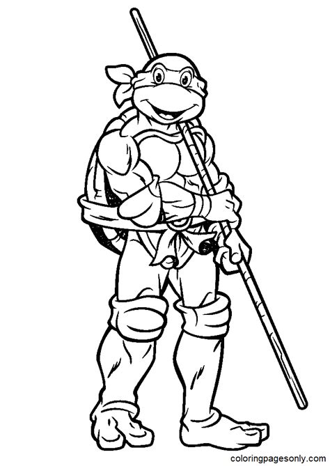 ninja turtles coloring page|ninja turtle coloring pages donatello.